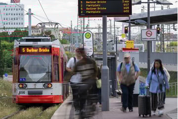 Gleich zwei Unfälle mit öffentlichen Verkehrsmitteln an einem Tag in Halle