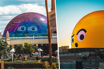 Mega-Bauwerk "Sphere": So spektakulär ist die riesige Kugel tatsächlich