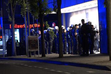 50 Menschen streiten sich in Innenstadt: Polizei mit Großaufgebot und Heli vor Ort