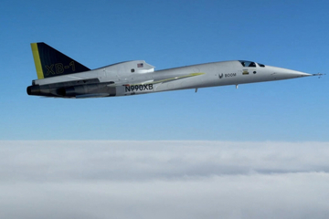 Civilian jet breaks sound barrier in historic test flight!