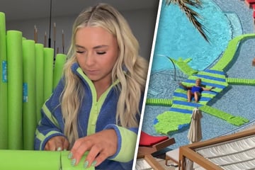 Influencerin sorgt mit riesiger Mega-Echse für ordentlich Aufsehen