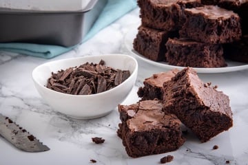 Brownies mit Schokolade: Mit diesem Rezept werden sie besonders saftig
