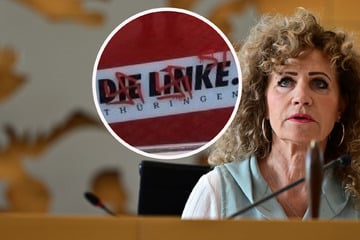 Büro von Thüringer Landtagspräsidentin mit Hakenkreuzen beschmiert