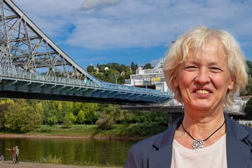 Neuer Anstrich für Elbbrücke: Ein Wunder-Teil ist wieder blau