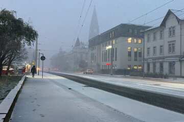 Weiße Pracht in Dresden: Der erste Schnee ist da!