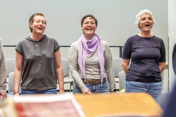 Dresden: Krebskranke tanken im Kulturpalast Kraft: "Singen für die Seele"