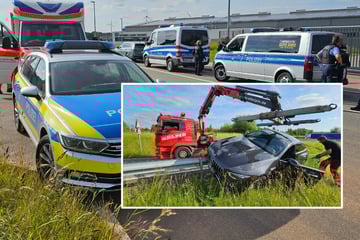 Nach Unfall auf A72: Mutmaßliche Autodiebe gestellt