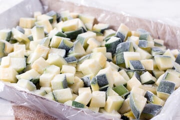 Zucchini einfrieren: So kannst Du das Gemüse haltbar machen