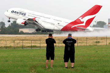 Dresden: Guten Flug! Qantas-A380 startet verspätet in Dresden auf Ultra-Langstrecke