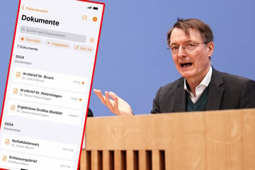 Lauterbach preist E-Patientenakte als "Beginn eines neuen Zeitalters"