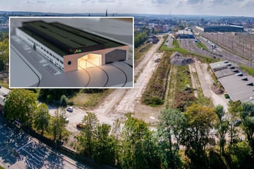 Chemnitz: Großprojekt hinter Chemnitzer Hauptbahnhof: City-Bahn baut Betriebshof neben Sachsen-Allee