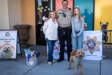 Ausgesetzt am Flughafen: Hund JetBlue bekommt sein Happy End