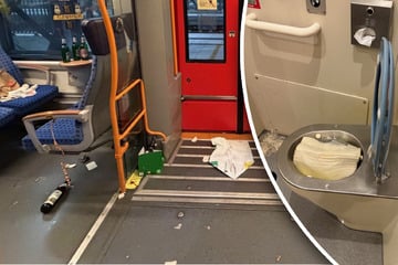 Dynamo-Fans randalieren auf Rückfahrt nach Dresden: Regionalexpress erheblich beschädigt