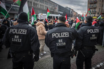 Propalästinensische Demonstration in Berlin: Mehrere Polizisten verletzt
