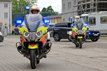 Leipzig: Erste Motorradstaffel im Freistaat: Sie sind Sachsens schnellste Malteser