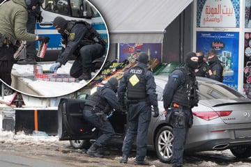 XXL-Razzia in Leipzig: 100 Beamte durchsuchen Eisenbahnstraße