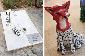 Berlin: Destroyed fox sculpture from Reinickendorf resurfaced