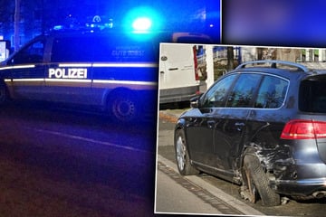 Auf gerader vierspuriger Straße: BMW-Fahrer rammt VW und Transporter