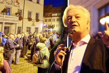 Montags-Proteste in Pirna: Rechtes Spektrum schließt die Reihen