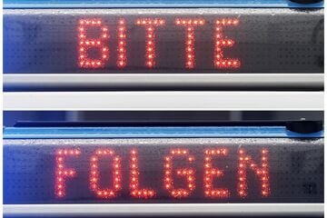 Ohne Führerschein unterwegs: Honda-Fahrer flüchtet von A72-Raststätte