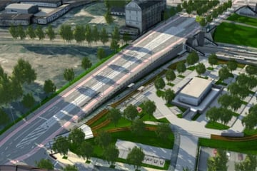Sechs Jahre Bauzeit, 100 Millionen Euro teuer: Neuer Brückenbau in Leipzig startet mit Häuserabriss