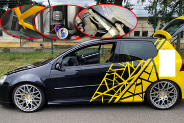 Tuning extrem: Warum Polizei diesen VW Golf GTI aus Verkehr zieht