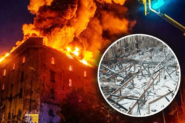 Dresden: Brand in ehemaliger Malzfabrik: Kameraden melden Feuer-Aus!