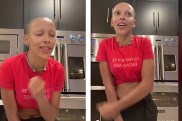 Doja Cat shows off her versatile singing and questionable cooking skills on TikTok