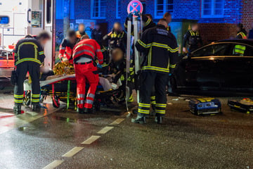 E-Scooter gegen Fahrtrichtung unterwegs: Ein Schwerverletzter nach Unfall mit Mercedes