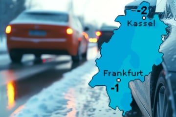 Winter-Wetter in Frankfurt und Hessen: Für Autofahrer wird es gefährlich!