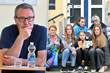 Dresden: Nach der Zwangsräumung: Amt besucht Familie Rednik auf der Straße