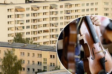 Dresden: "Musaik"-Orchester verwandelt Dresdner Plattenbau in einen Adventskalender