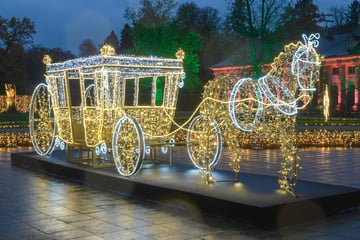 Dresden: "Christmas Garden" lässt den Schlosspark wieder festlich glitzern