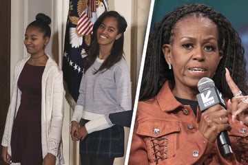 Michelle Obama recalls the moment she told her daughters she was "done parenting" them