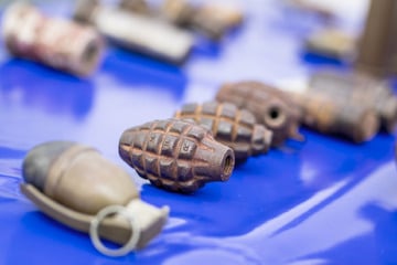 Bomben, Granaten, Munition: Mehr als 40 Tonnen Kampfmittel in Sachsen-Anhalt entdeckt
