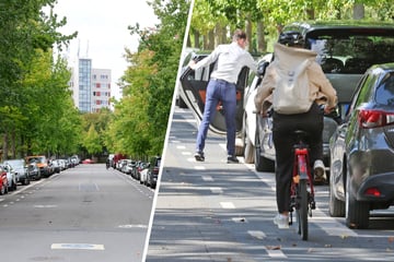 Dresden: Dresdens erste Radstraße schlägt voll ein: Nur gestrichelte Linien sind Stimmungskiller