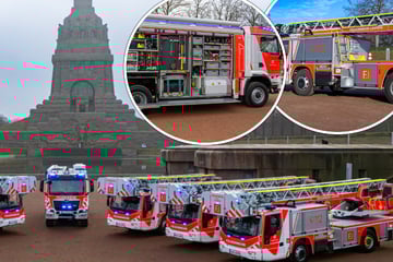 Leipzig: Millionen-Investition für Leipzig: Neue Drehleitern und Rüstwagen gehen in den Dienst