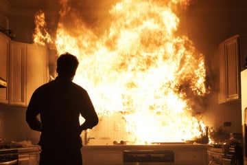 In Flammen: 72-Jähriger bei Wohnungsbrand schwer verletzt