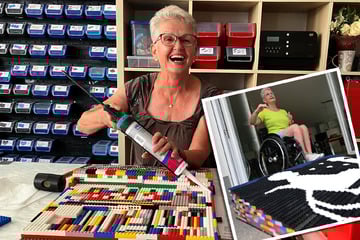 "Lego-Oma" stellt Rolli-Rampen in Hongkong vor: Weltrekord geplant