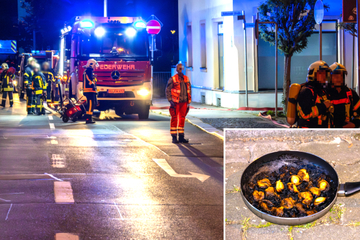 Erzgebirge: Angebranntes Essen sorgt für Feuerwehreinsatz in der Nacht