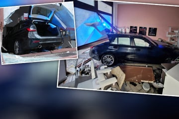 Über 70.000 Euro Schaden: BMW rauscht in Nagelstudio! Jetzt sucht die Polizei Zeugen