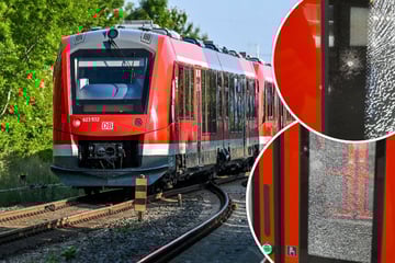 Leipzig: Zerstörung, Ausfälle, weniger Sitzplätze: Zug zwischen Leipzig und Chemnitz mit Steinen beworfen