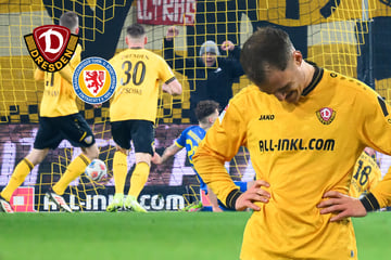 Fünf-Tore-Wahnsinn ohne Happy End! Dynamo steht erneut mit leeren Händen da