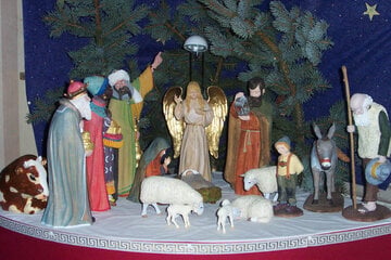 Krippenfiguren aus Kirche im Erzgebirge geklaut
