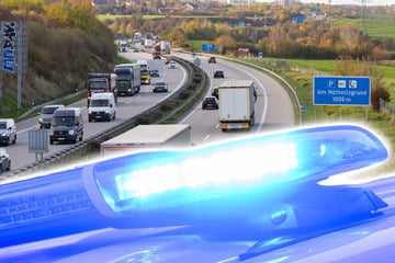 Panne nach Suff-Fahrt: Jugendlicher (15) mit Auto auf A17 unterwegs