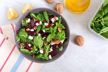 Rote Beete Salat: schnelles und gesundes Rezept