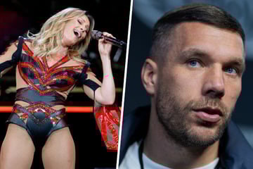 "Glücksgefühle": Lukas Podolski baggert heftig an Helene Fischer