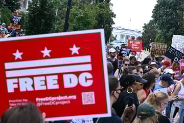 Protests erupt in DC after White House deploys federal agents for 24/7 patrols