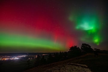 Spektakel am Himmel: Polarlichter in mehreren Teilen Thüringens zu sehen