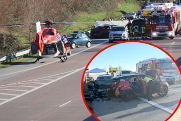 Tragödie auf A5 bei Weinheim: Ein Toter nach Unfall mit vier Autos